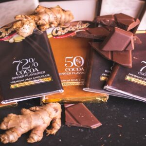 Dark chocolate with Ginger 50g